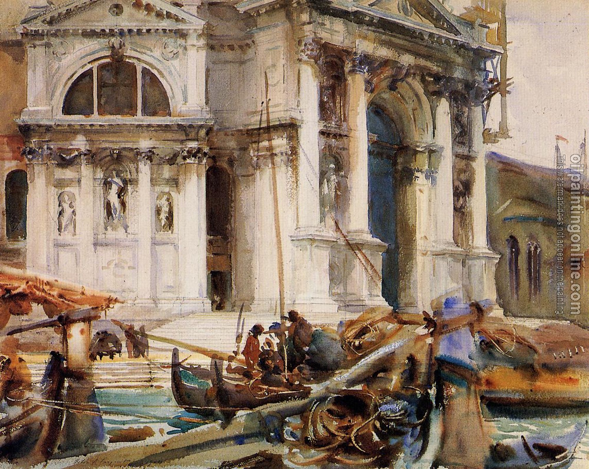 Sargent, John Singer - Santa Maria della Salute